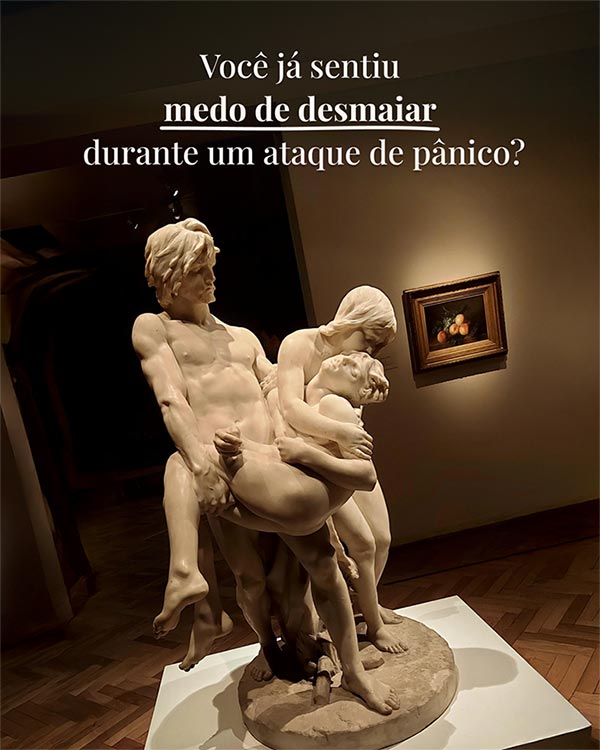 Você já sentiu medo de desmaiar durante um ataque de pânico?